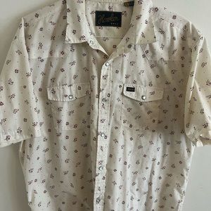 HOWLER BROS SHORT SLEEVE SNAP SHIRT XL
